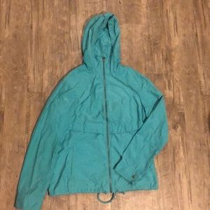 Teal Blue Colombia Lightweight Jacket
